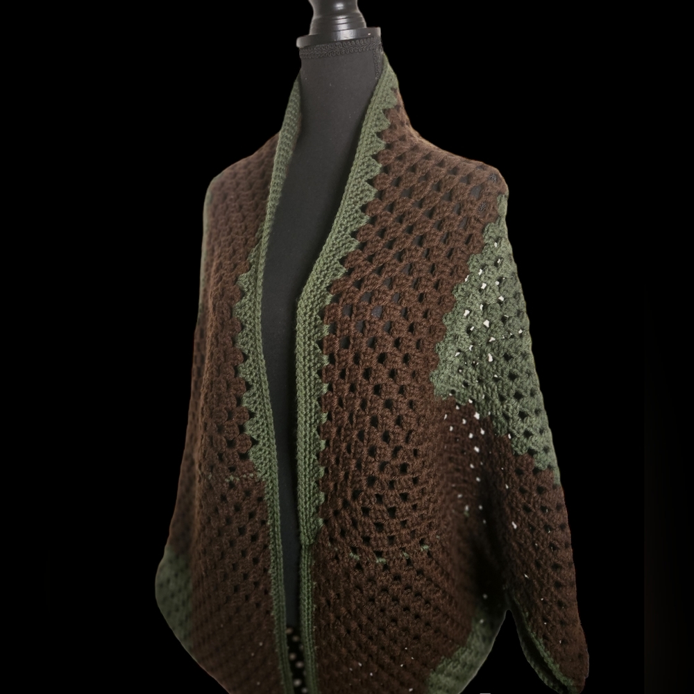 Crochet Cocoon Shrug/Cardigan